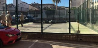 Se inicia la remodelación de las pistas de pádel