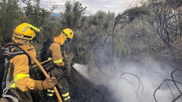 Controlados los incendios de La Vera.