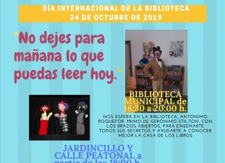 Varias actividades para celebrar el Día de la Biblioteca