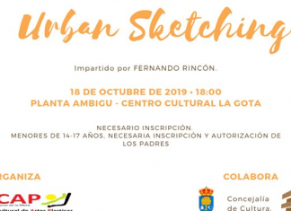ACAP promueve un taller de Urban Sketching